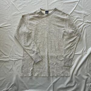 Vintage blank cream long sleeve